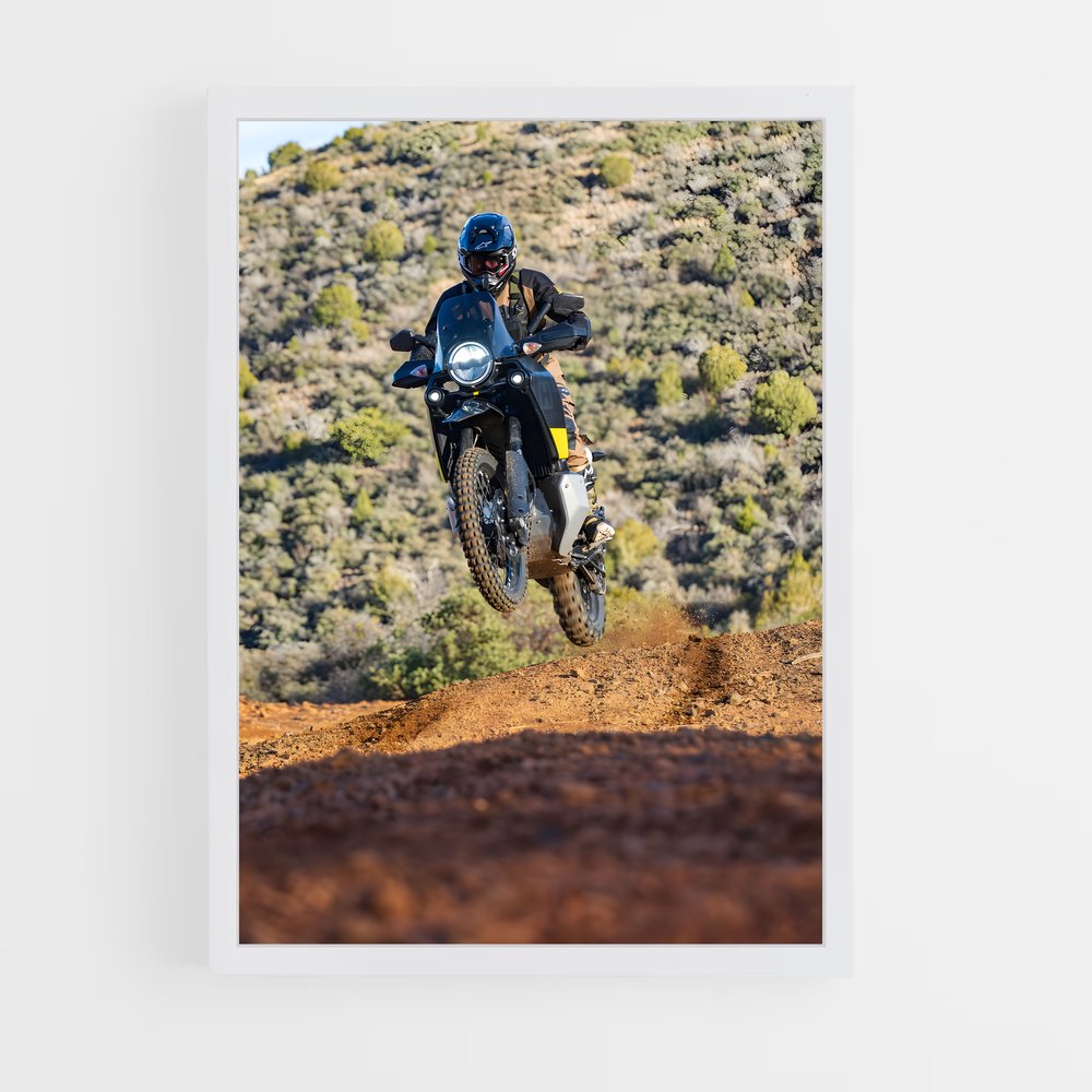 Poster Rush de l'Aventure – affiche KTM Moto (vue 3)